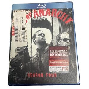 Sons of Anarchy Season 4 Blu-Ray Disc